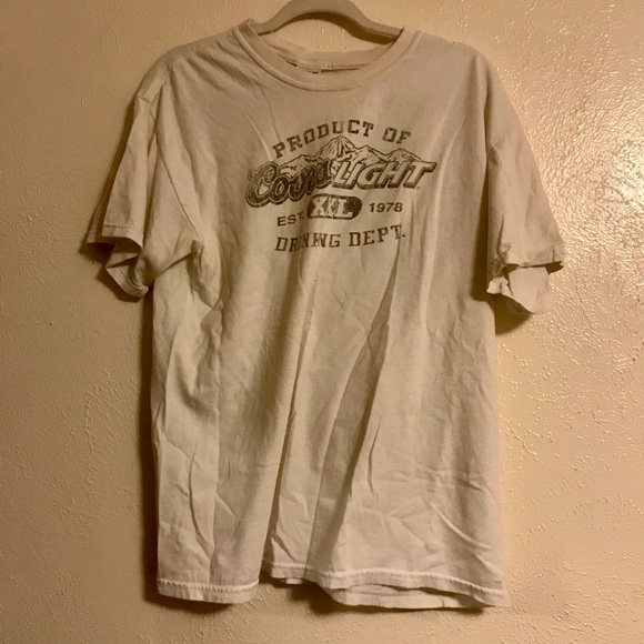 Shirts Vintage Coors Light Graphic Tee Poshmark